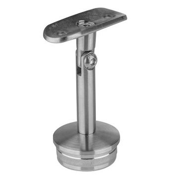 INOX Cevni nosilec 42.4 gibljiv / SATINIRAN