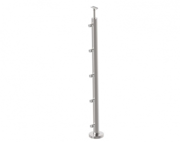 INOX steber poliran, L=1000 AISI 304,  D42,4/5Xd14 